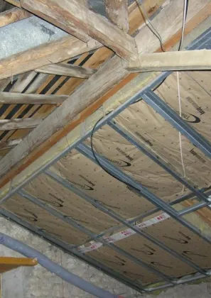 isolation dessous de planchers à Doué-en-Anjou dans le Maine-et-Loire 49